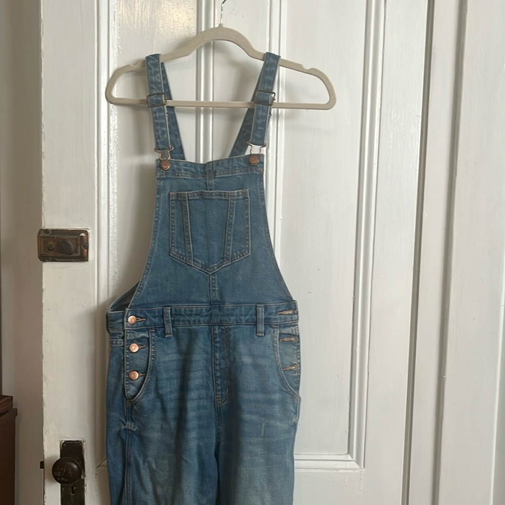Old Navy Light Wash Denim Overalls